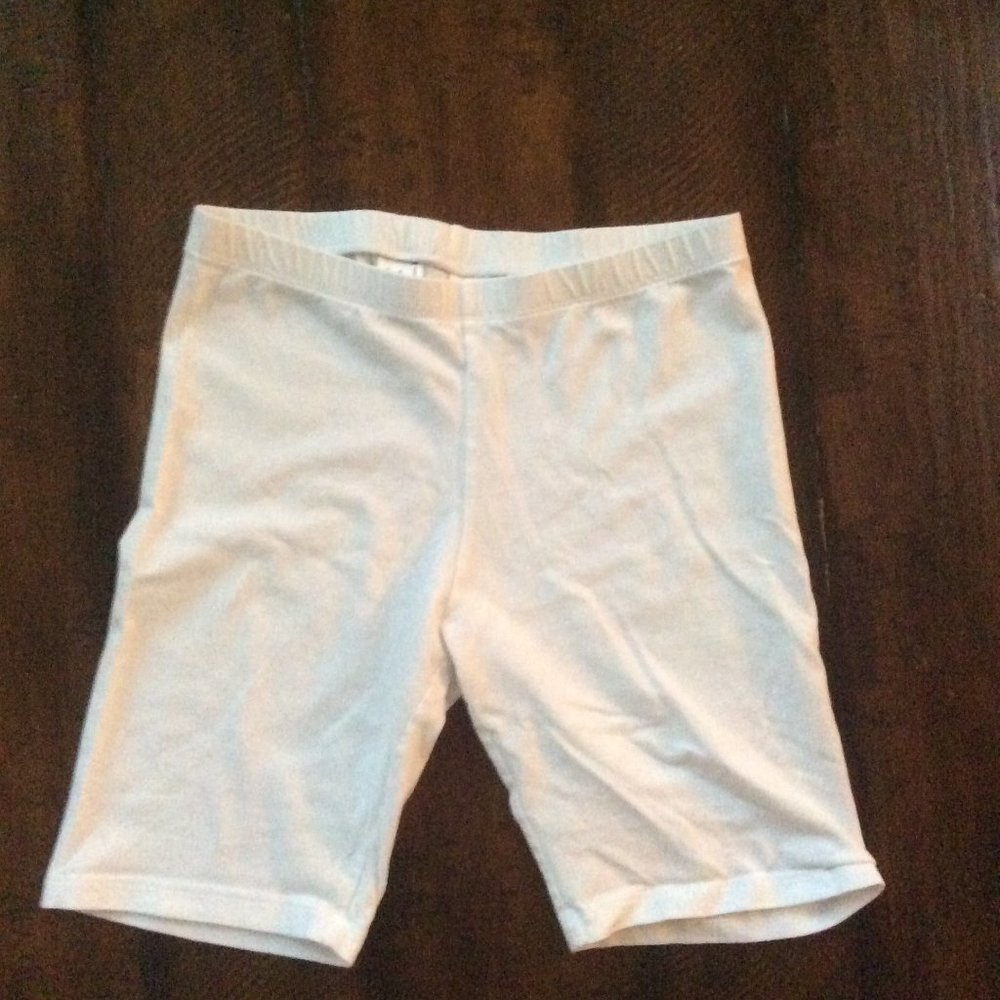 Girls White Shorts *free w/purchase* XL 14/16
